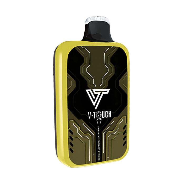 V-Touch 30,000 Disposable Vape displaying 3 playable games Pineapple Coconut.