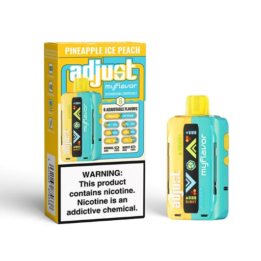 Tangerine White Gummy flavor option for the Lost Mary Adjust Myflavor 40K Disposable Vape, offering a delicious citrus twist.