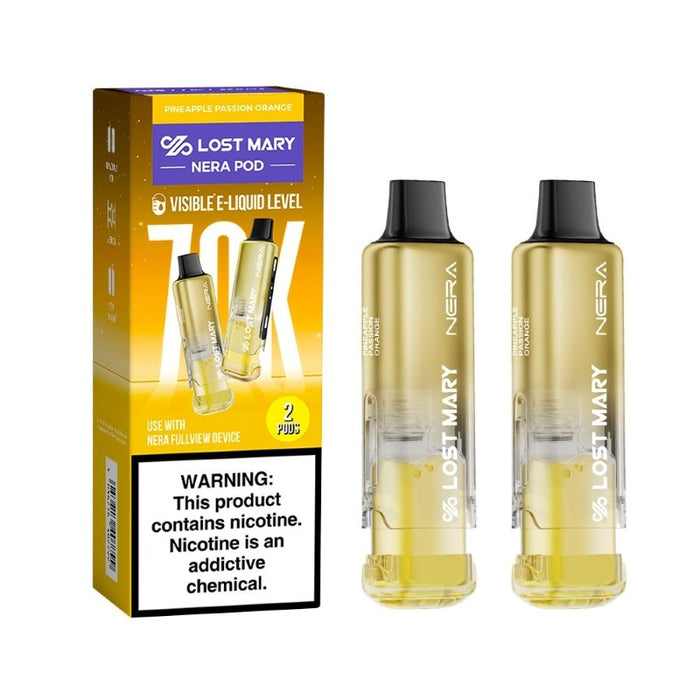 Lost Mary Fullview 70K pod – premium disposable vape pod flavor at MistVapor Online Vape Shop