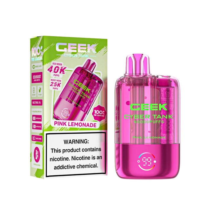Powerful 1100mAh battery Ceek Cyber Visible Tank 40K vape at MistVapor online store