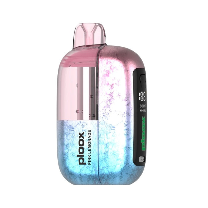 Ploox Ultra S 55K disposable vape with boost mode and normal mode for customizable performance