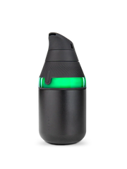 Close-up of Puffco Proxy Core showing ceramic terp pearls, joystick carb cap, and compact, travel-friendly concentrate vaporizer design.