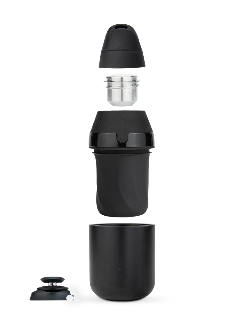Portable Puffco Proxy Core smart dab rig for concentrates and wax with customizable app settings and durable pocket-sized design.