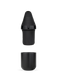 Side view of Puffco Proxy Core showing glass-free design, 25-second heat-up time, and auto-sleep function for convenient concentrate use.