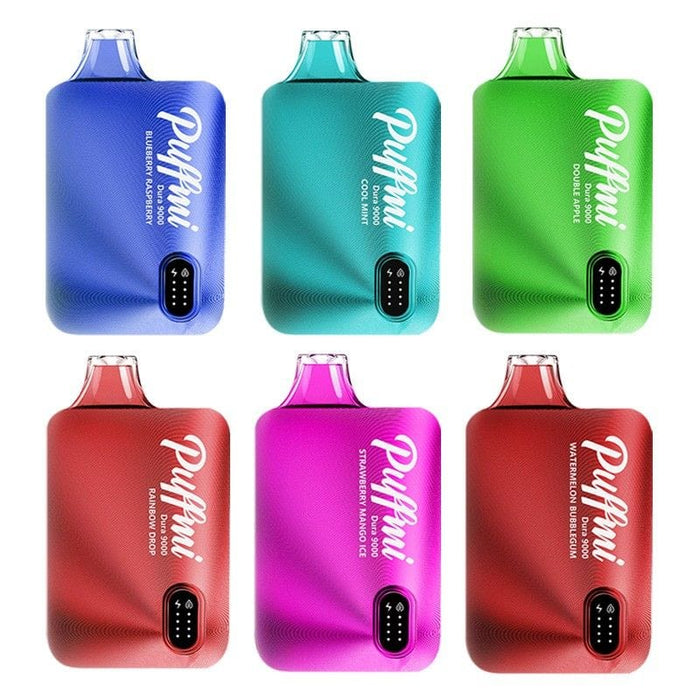 Puffmi Dura disposable vape with 9000 puffs