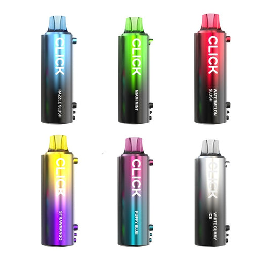 Pyne Pod Click 40K Disposable Pod replacement cartridge with 20ml pre-filled e-liquid at MistVapor