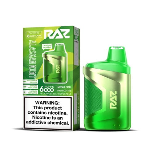 RAZ CA6000 Disposable Vape 5% nicotine