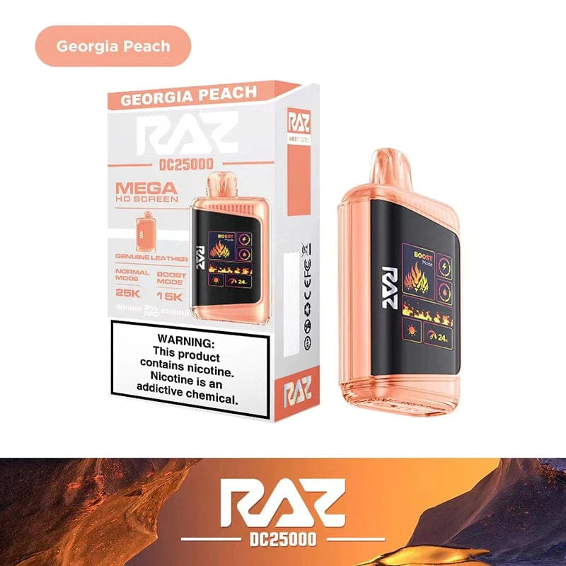 Long-lasting RAZ DC25000 rechargeable vape