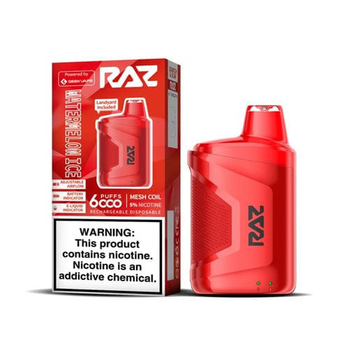 RAZ CA6000 extended vaping experience device