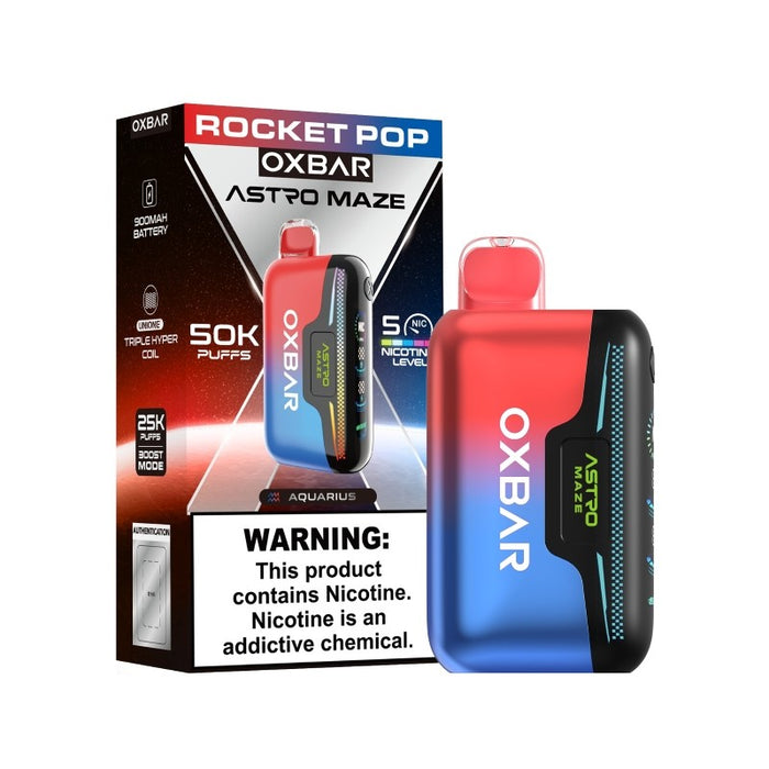 Disposable vape with Boost and ECO mode – OXBAR Astro Maze 50K for sale