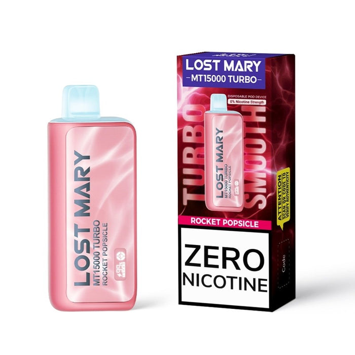 Lost Mary MT15000 Turbo Zero Nicotine Disposable Vape 16ml 0%