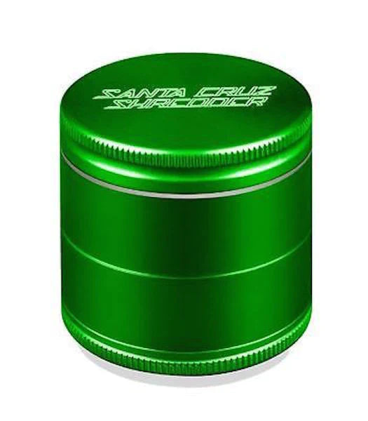 Santa Cruz Shredder 4-Piece Medium Herb Grinder – 2 1/8", Assorted Colors – Precision Grinding, Unmatched Value at Vivant Store.