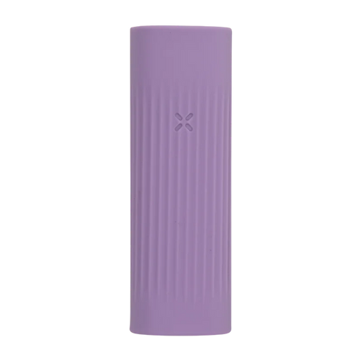 Silicone grip sleeve in lavender for PAX vaporizer.