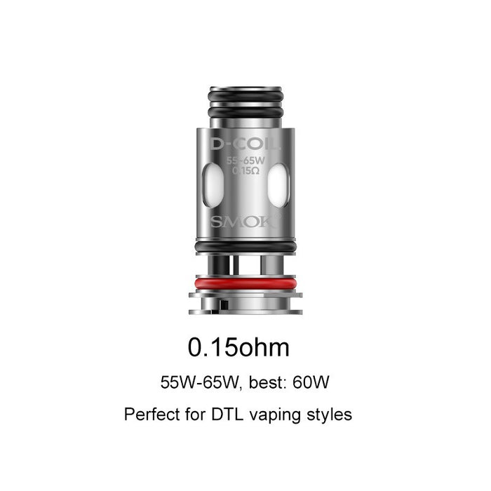 SMOK D-coil Series Replacement Coil (5pcs/pack)