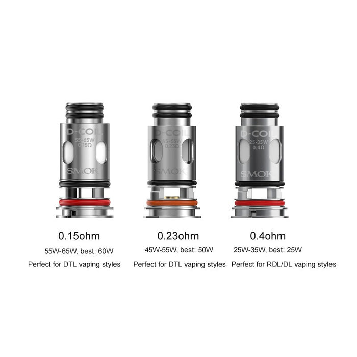 SMOK D-coil Series Replacement Coil (5pcs/pack)