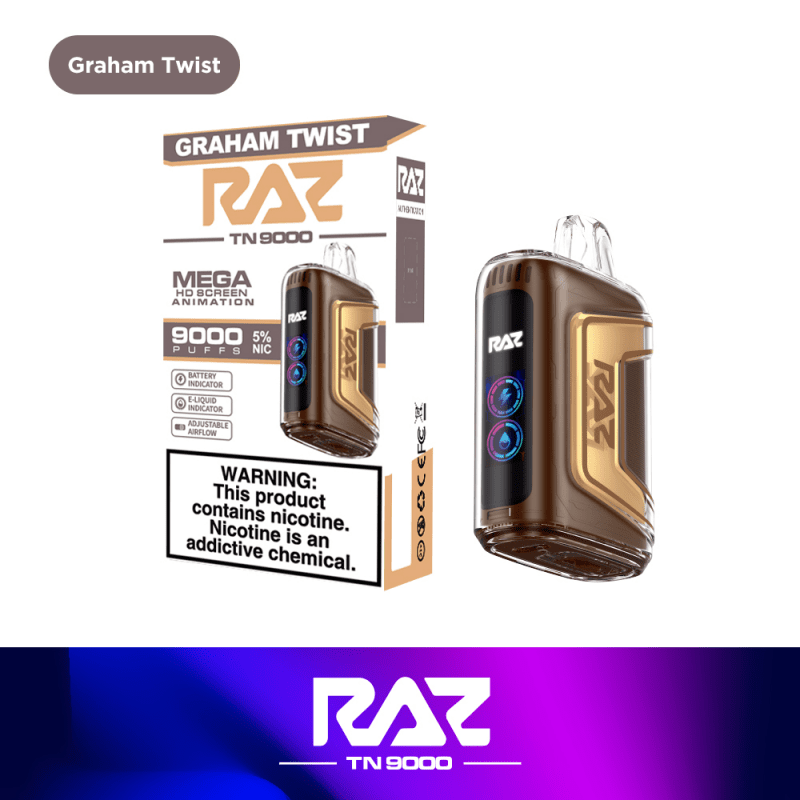 RAZ TN9000 flavor-packed experience