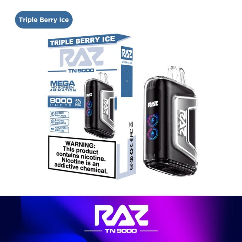 RAZ TN9000 worry-free vaping