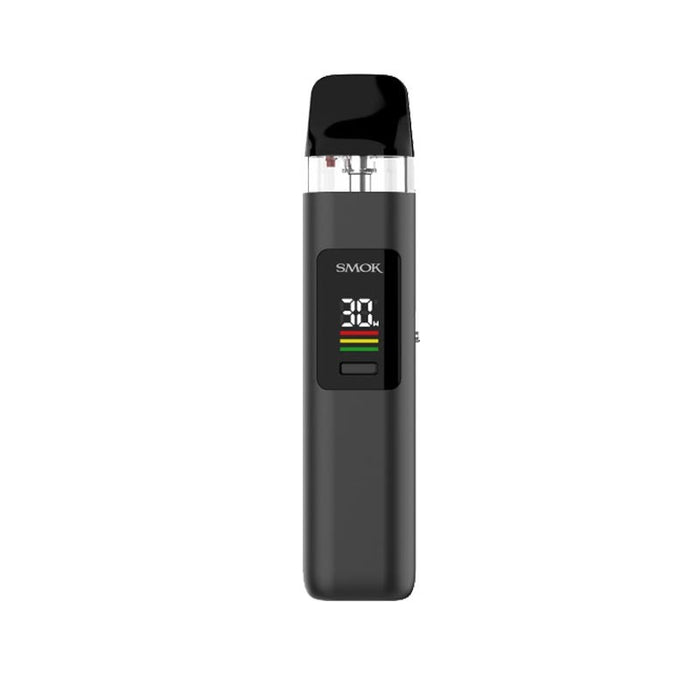 Close-up of SMOK Novo SE adjustable airflow switch for MTL and RDL vaping
