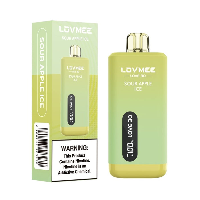 LOVMEE Love 30K disposable vape offering up to 30000 puffs per device at MistVapor.