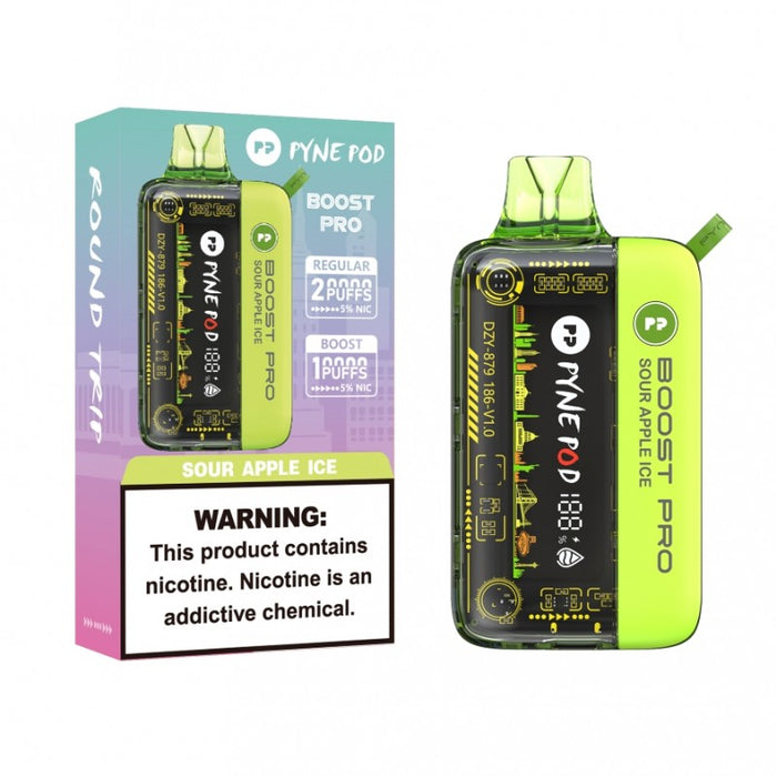 Pyne Pod Boost Pro Disposable Vape  (5%, 20000 Puffs)