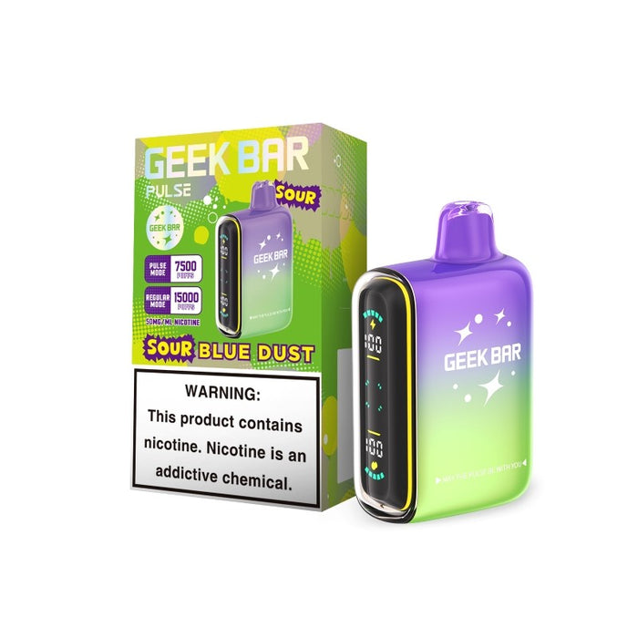 Geek Bar Pulse 15000 Sour Edition Disposable Vape 16ml 5%