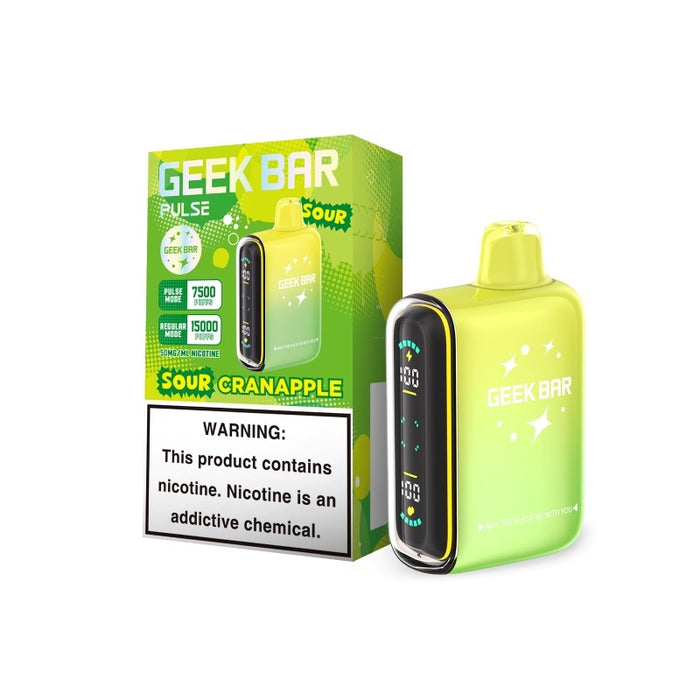 Geek Bar Pulse 15000 Sour Edition Disposable Vape 16ml 5%