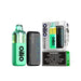 Lookah Oilio Meteor 35K disposable vape with 3D color digital display