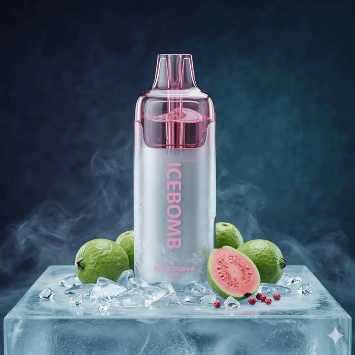 Coconut Water ICEBOMB 18K Disposable Vape with USB Type-C fast charging at MistVapor.