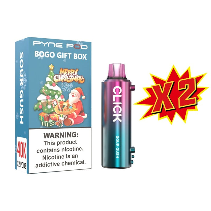 Pyne Pod Click 40K BOGO disposable pod long lasting dual pod vaping system