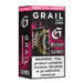 Draw-activated Grail G550 50K disposable vape delivering smooth hits and rich vapor clouds.
