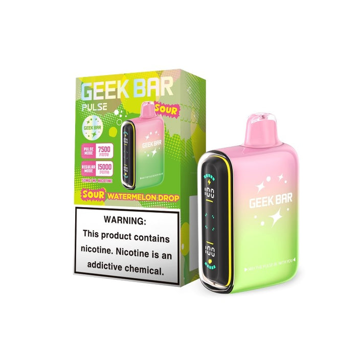 Geek Bar Pulse 15000 Sour Edition Disposable Vape 16ml 5%