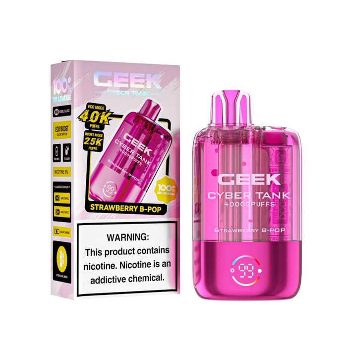 Buy Ceek Cyber Visible Tank 40K long-lasting vape with ECO and Boost modes online
