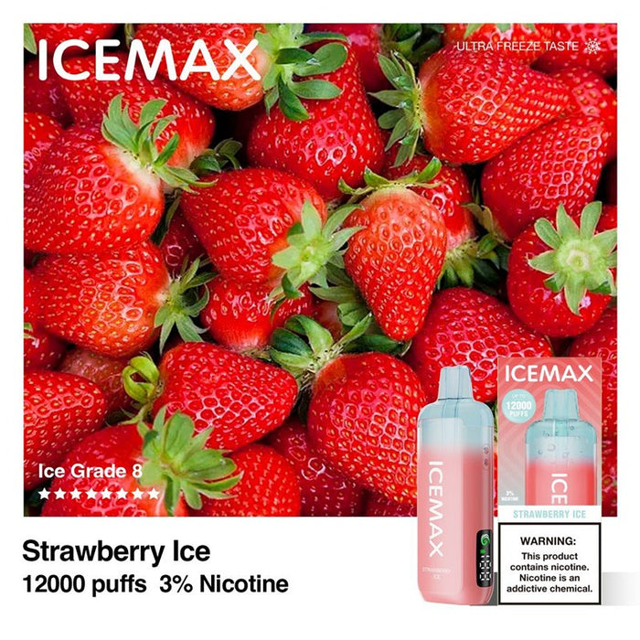 Lemon Pineapple Icemax 12K disposable vape delivering rich flavor and consistent puffs.