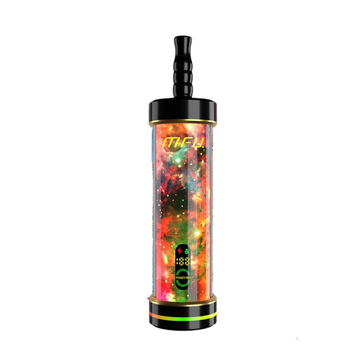 Berry Ice flavor MFU Shisha X2 60K disposable vape with draw-activated and USB-C fast charging.