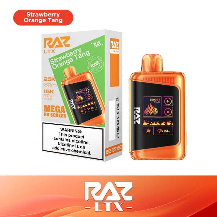 RAZ LTX 25K Disposable Vape 16ml 5%