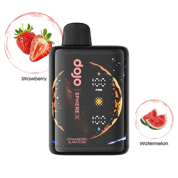 Dojo Sphere X 40K vape offering a powerful throat hit and satisfying nicotine strength.