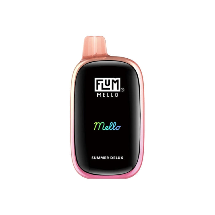 Enjoy a smooth vaping experience with the MTL fixed airflow of Flum Mello 20000 disposable vape at MistVapor.