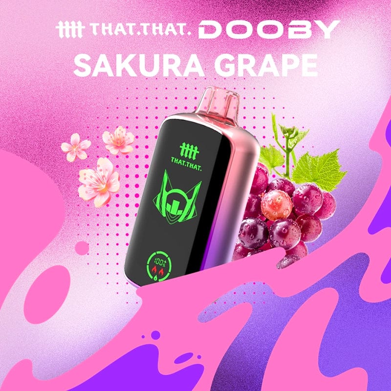 THATTHAT Dooby 18000 Disposable Vape easy inhalation activation