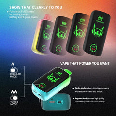 THATTHAT Dooby 18000 Vape with smart color screen