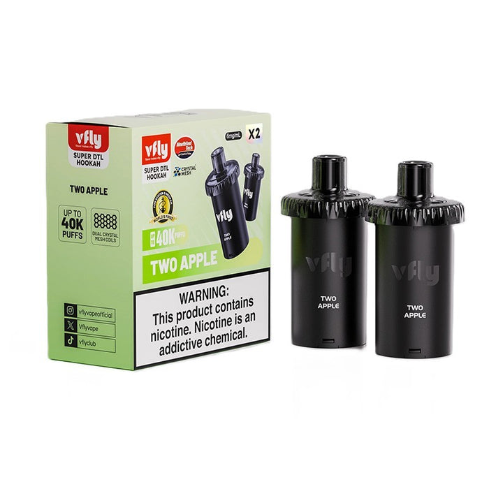 Shop VFLY Super DTL 40K Disposable Pods compatible with VFLY Super DTL 40K Kit at MistVapor.