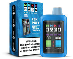 MNKE Bar XL 25K high-capacity disposable vape