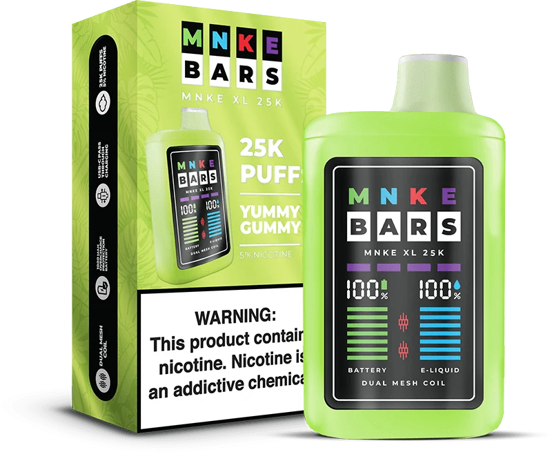MNKE Bar XL 25K compact and portable design