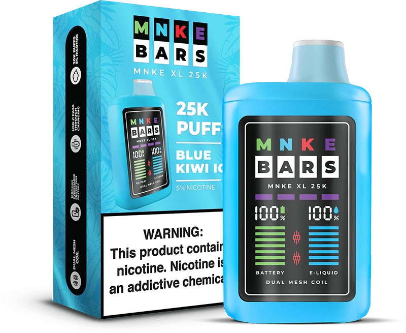 MNKE Bar XL 25K offering 25,000 puffs