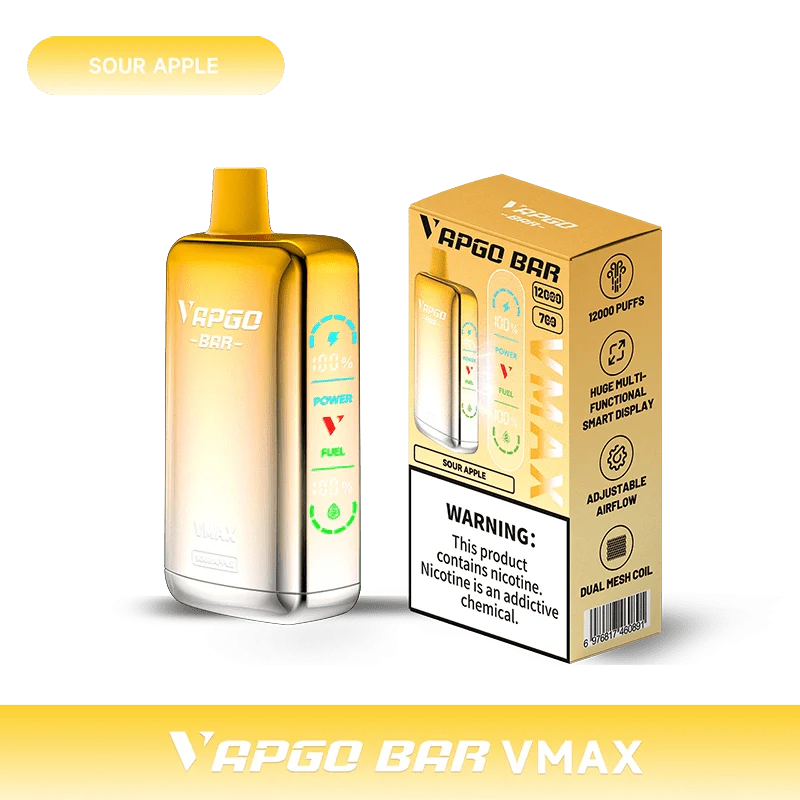 Rechargeable VAPGO BAR Vmax Vape