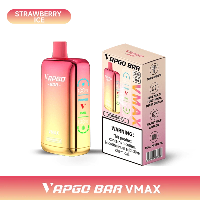 VAPGO BAR Vmax Type-C Charging