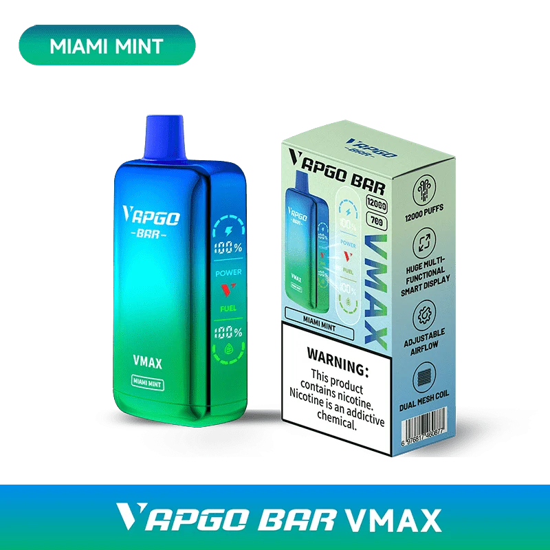 VAPGO BAR Vmax 12000 Puffs Vape