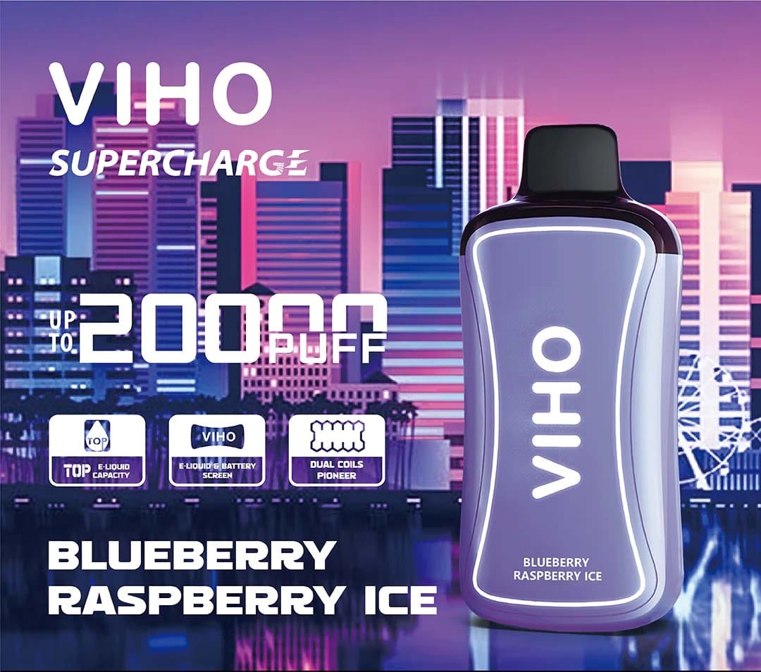 VIHO Supercharge Vape with USB Type-C Charging