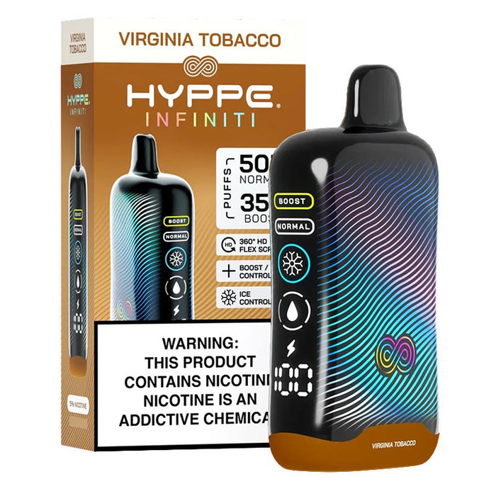 Shop Hyppe Infiniti 50K disposable vape online at MistVapor for top quality and flavor.