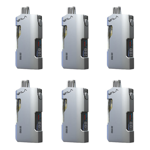 Wala Yo 50K disposable vape with 50000 puffs, rechargeable battery, and transparent e-liquid tank at MistVapor online vape shop.