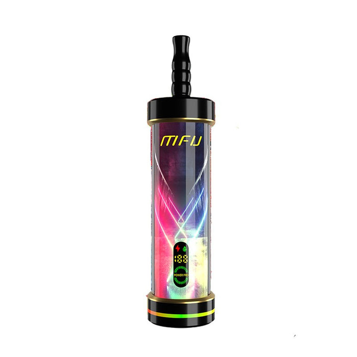MFU Shisha X2 60K disposable vape pre-filled with premium e-liquid, perfect for shisha flavor lovers.